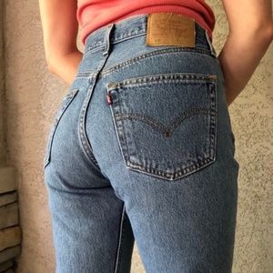 Vintage Levi's 501's made of 100% cotton denim
